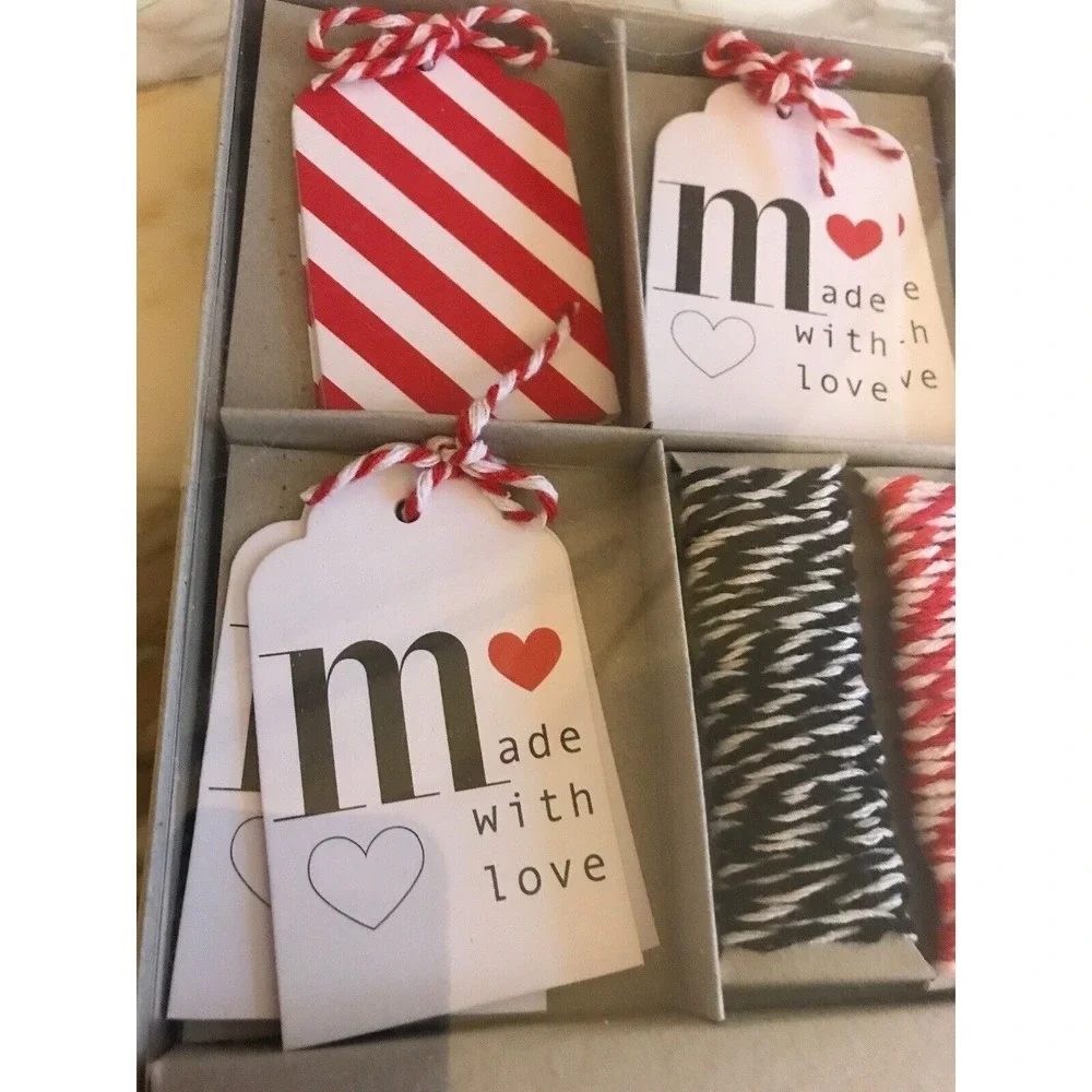 Meri Meri Treat Kit With 18 Tags Cellophane Bags & Twine Gift Packaging Set